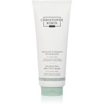 Christophe Robin Hydrating Melting Mask with Aloe Vera masca hidratanta pentru par uscat