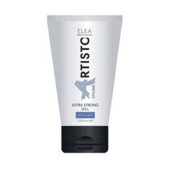 Gel pentru aranjarea parului, fixare extra puternica Elea Professional Artisto, 150 ml