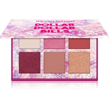 Makeup Revolution Power Shadow Palette paletă cu farduri de ochi