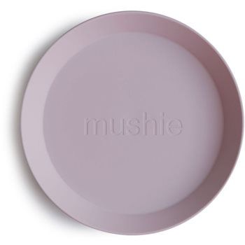 Mushie Round Dinnerware Plates farfurie