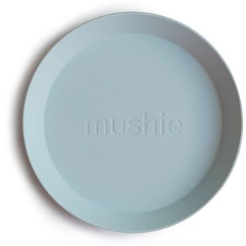 Mushie Round Dinnerware Plates farfurie