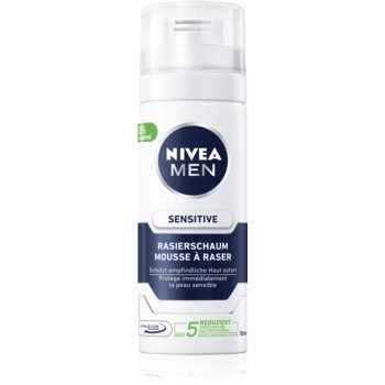 NIVEA MEN Sensitive spumă pentru bărbierit pentru barbati