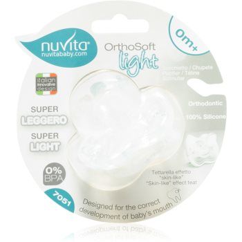 Nuvita Orthosoft Light suzetă