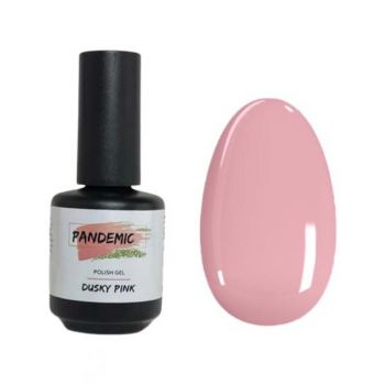 Oja Semipermanenta Polish Gel Dusky Pink Roz,12 ml ieftina