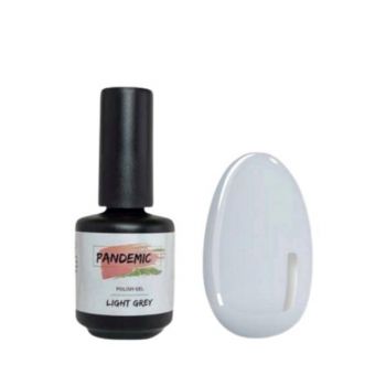 Oja Semipermanenta Polish Gel Light Grey Gri, 12 ml