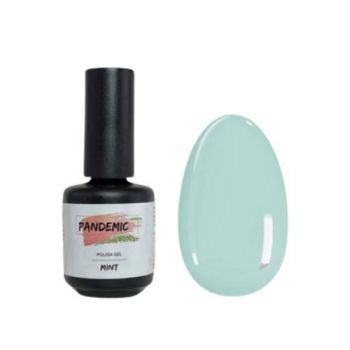 Oja Semipermanenta Polish Gel Mint Albastru,12 ml