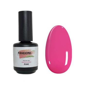 Oja Semipermanenta Polish Gel Pink Roz,12 ml de firma originala