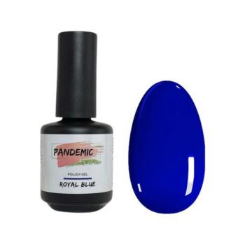 Oja Semipermanenta Polish Gel Royal Blue Albastru Cobalt, 12 ml