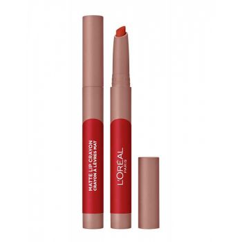 Ruj Creion L Oreal Paris Infaillible Les Caramels Matte Lip, 110 Caramel Rebel, 1.3 g