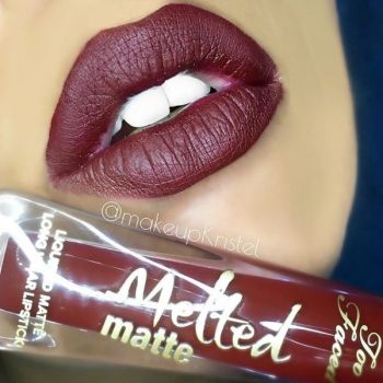 Ruj lichid mat Too Faced Melted Matte Nuanta Drop Dead Red