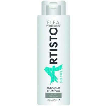 Sampon fara sulfati hidratare intensa pentru par Elea Professional Artisto, 200 ml