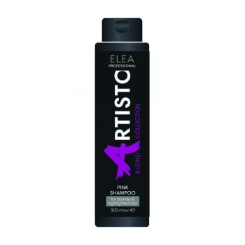 Sampon nuantator pentru par blond Pink Elea Professional Artisto, 300 ml ieftin