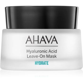 AHAVA Hyaluronic Acid Leave-On Mask crema masca hidratanta cu acid hialuronic