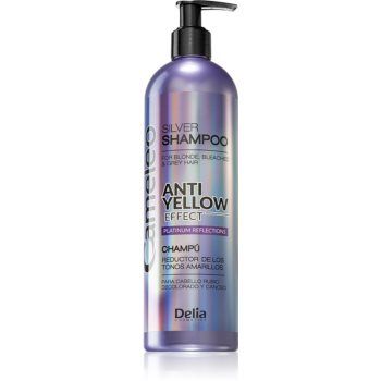 Delia Cosmetics Cameleo Anti-Yellow Effect șampon pentru neutralizarea tonurilor de galben pentru părul blond şi gri