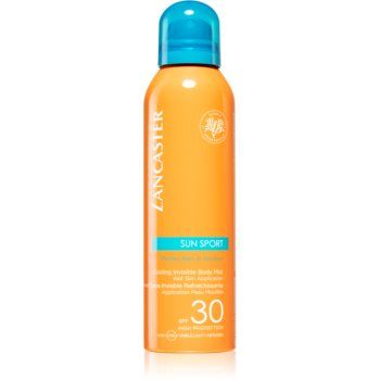 Lancaster Sun Sport Cooling Invisible Body Mist spray de corp răcoritor cu protecție solară SPF 30