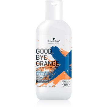 Schwarzkopf Professional Goodbye Orange șampon nuanțator neutralizarea subtonurilor de alamă