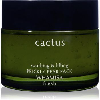 WHAMISA Cactus Prickly Pear Pack Masca gel hidratanta pentru regenerare intensiva si fermitate la reducere