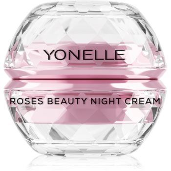 Yonelle Roses crema de noapte cu efect de intinerire pentru fata si zona ochilor