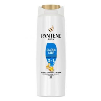 Sampon, Balsam si Tratament pentru Par Normal si Mixt - Pantene Pro-V Classic Care 3 in 1 Shampoo Conditioner Treatment, 200 ml