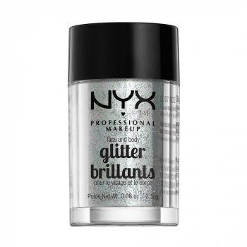 Sclipici pentru fata si corp NYX Professional Face Body Glitter Ice, 2.5 g Sclipici pentru fata si corp NYX Professional Face Body Glitter Ice, 2.5 g