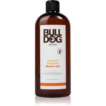 Bulldog Lemon & Bergamot Shower Gel Gel de duș pentru bărbați