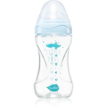 Nuvita Glass bottle Blue biberon pentru sugari de firma original