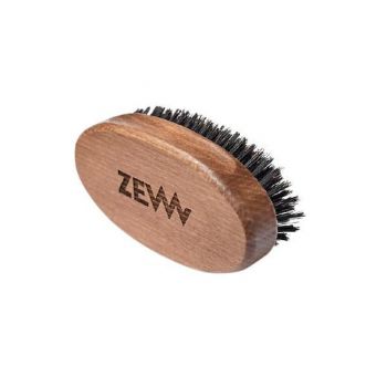 Perie profesionala pentru barba, cu perna pneumatica, lungime 11 cm, latime 6 cm, Zew for men ieftin