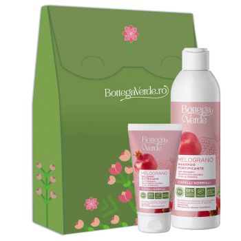 Set cadou femei, ingrijire par normal, cu extract de rodie si vitamine Set cadou femei, ingrijire par normal, cu extract de rodie si vitamine