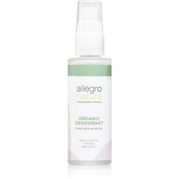 Allegro Natura Organic deodorant spray revigorant