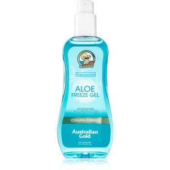 Australian Gold Aloe Freeze gel racoritor dupa expunerea la soare Spray ieftina