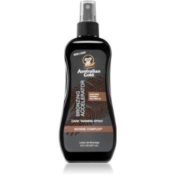 Australian Gold Bronzing Accelerator spray pentru bronzat pentru accelerarea bronzului