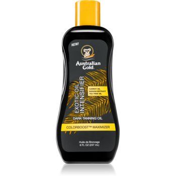 Australian Gold Exotic Intensifier ulei hrănitor pentru un bronz frumos și o piele sănătoasă