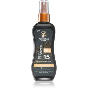 Australian Gold Instant Bronzer spray protector pentru plajă cu efect autobronzant de firma originala