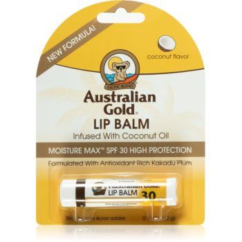 Australian Gold Moisture Max balsam de buze, cu efect de umplere SPF 30