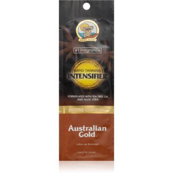 Australian Gold Rapid Tanning Intensifier lapte de corp pentru accelerarea bronzului ieftina