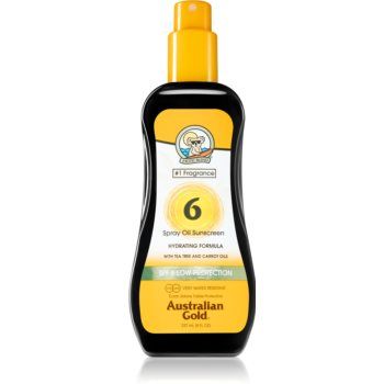 Australian Gold Spray Oil Sunscreen spray cu ulei pentru corp protectie solara