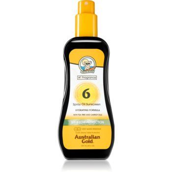 Australian Gold Spray Oil Sunscreen spray cu ulei pentru corp protectie solara de firma originala