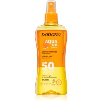 Babaria Sun Aqua UV spray solar SPF 50