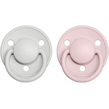 BIBS De Lux Natural Rubber Size 2: 6+ months suzetă