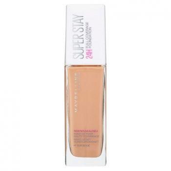 Fond de ten, Maybelline, Super Stay 24H Full Coverage, 48 Sun Beige, 30 ml