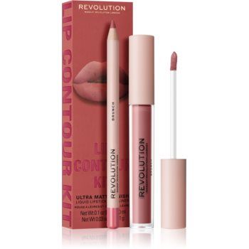 Makeup Revolution Lip Contour Kit set îngrijire buze