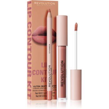 Makeup Revolution Lip Contour Kit set îngrijire buze