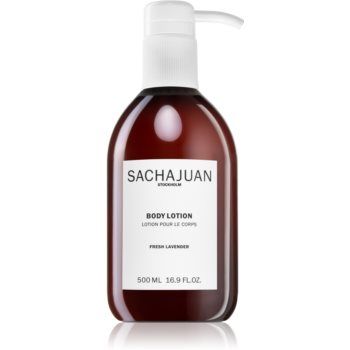 Sachajuan Body Lotion Fresh Lavender lotiune de corp hidratanta cu esente de lavanda