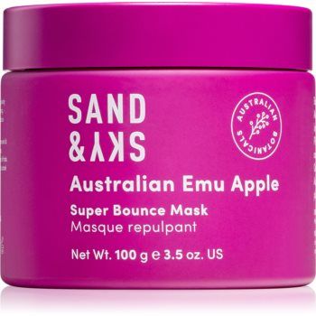 Sand & Sky Australian Emu Apple Super Bounce Mask masca de hidratare si luminozitate facial