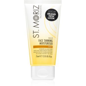 St. Moriz Daily Tanning Face Moisturiser loțiune autobronzantă hidratantă faciale ieftin