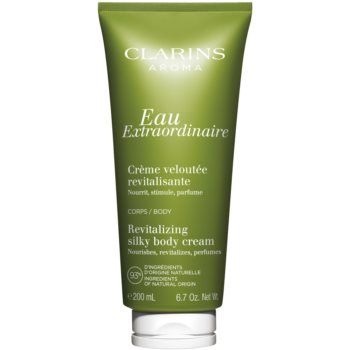 Clarins Eau Extraordinaire  Revitalizing Silky Body Cream crema de corp nutritiva pentru piele mixta spre grasa