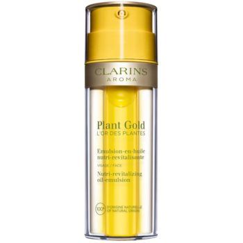 Clarins Plant Gold Nutri-Revitalizing Oil-Emulsion ulei hranitor pentru piele 2 in 1