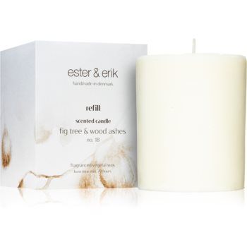 ester & erik scented candle fig tree & wood ashes (no. 18) lumânare parfumată Refil