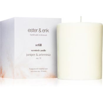 ester & erik scented candle juniper & artemisia (no. 11) lumânare parfumată Refil