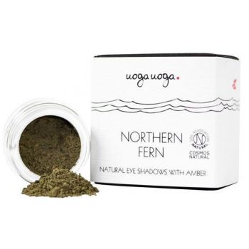 Fard de ochi natural, vegan cu chihlimbar, Northern Fern, Uoga Uoga, 1g